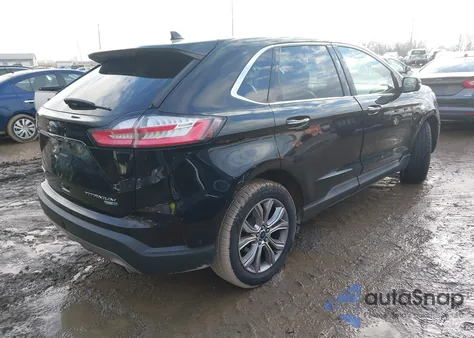 2019 Ford Edge Titanium from USA, damaged, VIN 2FMPK4K9XKBB01412